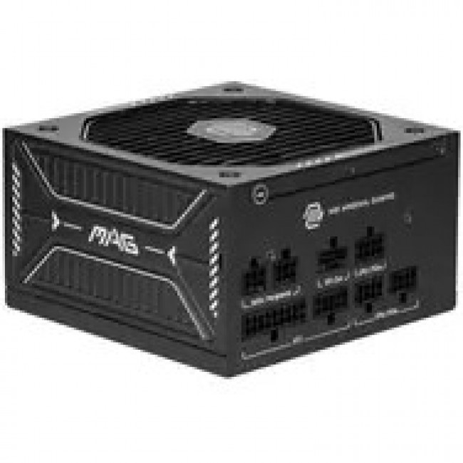MSI MAG A750GLS PCIE5 power supply unit 750 W 24-pin ATX ATX Black MSI MAG A750GLS PCIE5 power supply unit 750 W 24-pin ATX ATX Black