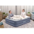 Bestway Tritech Air Mattress Queen with Built-in AC Pump and Antimicrobial Coating 2.03 m x 1.52 m x 51 cm