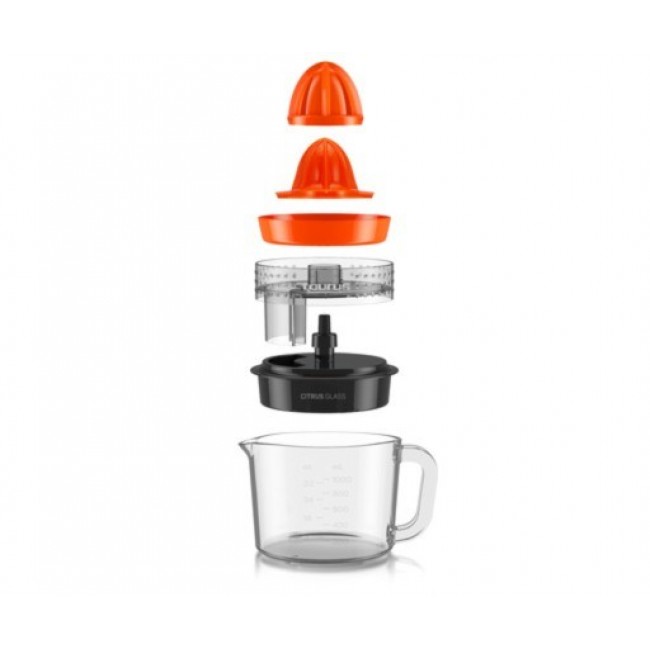 Taurus Citrus Glass electric citrus press 1 L 30 W Black, Red, Transparent Taurus Citrus Glass electric citrus press 1 L 30 W Black, Red, Transparent