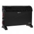 Mesko Home MS 7741 Indoor Black 2000 W Convector electric space heater