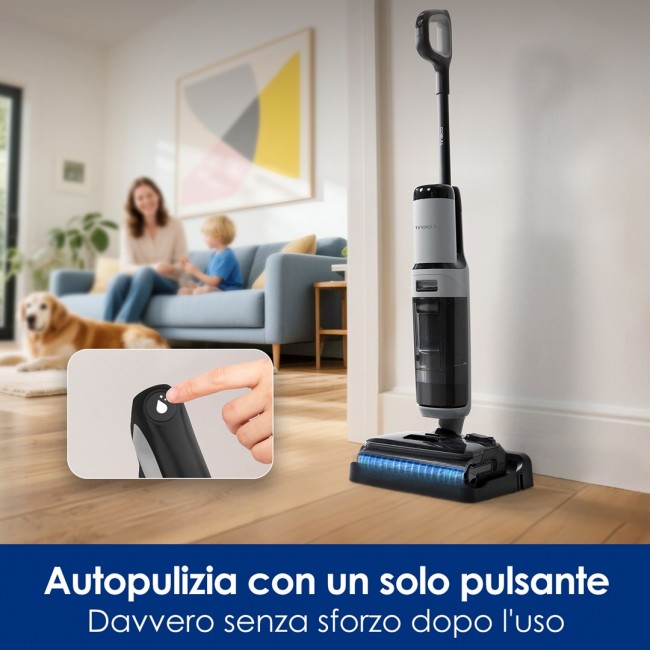 Tineco FloorOne i5 Stretch PLUS Upright vacuum Battery Dry&wet Bagless Grey 2.5 Ah Tineco FloorOne i5 Stretch PLUS Upright vacuum Battery Dry&wet Bagless Grey 2.5 Ah