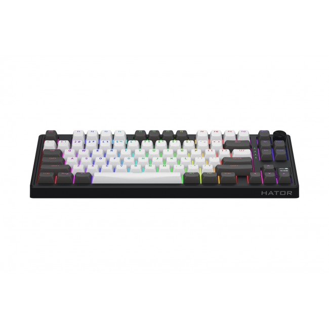 HATOR Skyfall Pro Wireless 80 keyboard Gaming USB + RF Wireless + Bluetooth QWERTY US English Black, Grey HATOR Skyfall Pro Wireless 80 keyboard Gaming USB + RF Wireless + Bluetooth QWERTY US English Black, Grey