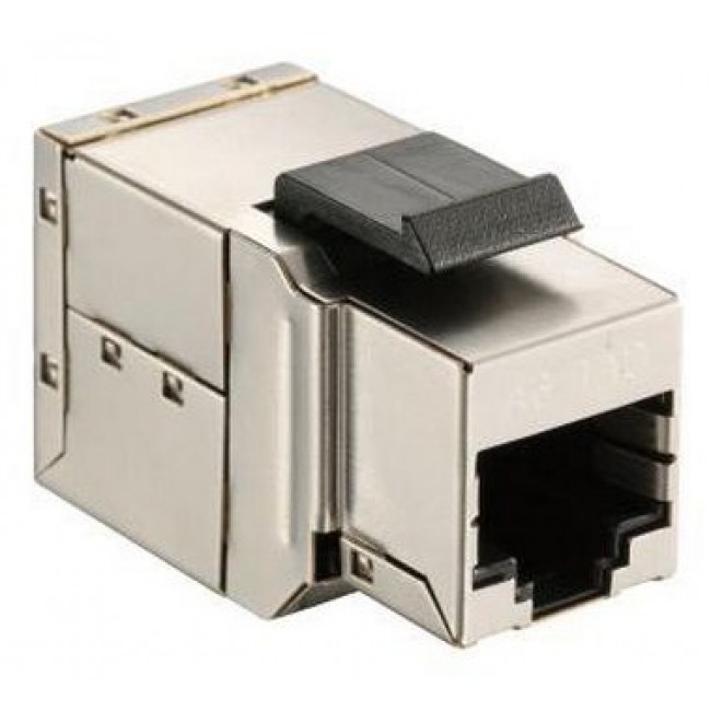 Equip Cat.6 Shielded Keystone Inline Coupler, 8pcs/Set