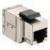 Equip Cat.6 Shielded Keystone Inline Coupler, 8pcs/Set