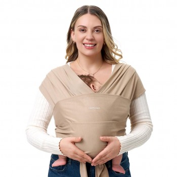 Momcozy Baby Wrap Carrier Jasno-brązowy | Noside ko |