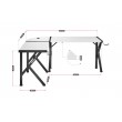 Gaming desk Huzaro Hero 6.3 White Gaming desk Huzaro Hero 6.3 White