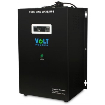 Inverter VOLT POLSKA SinusUPS-800 55Ah 12V 500/800W