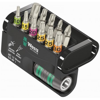 Bit-Check 12 Wood TX HF 1 Set, 12 pcs