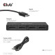 CLUB3D Quad DisplayPort Hub 4 x 4K Resolution @ 30Hz, MST Support