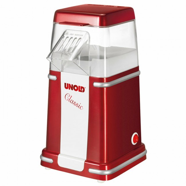 Unold Classic popcorn popper Red, Silver, White 900 W Unold Classic popcorn popper Red, Silver, White 900 W