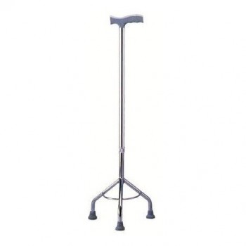 Rehabilitation tripod walking stick