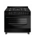 Gas-electric Cooker Ravanson KWGE-K90 Cheff Modern (black)