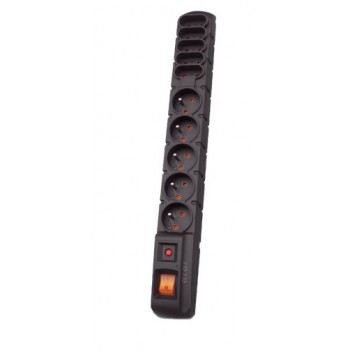 HSK DATA S10 3m power extension 10 AC outlet(s) Indoor/outdoor Black