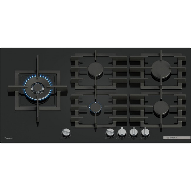 Bosch Serie 6 PPM9A6I40 hob Black Built-in 90 cm Gas 5 zone(s) Bosch Serie 6 PPM9A6I40 hob Black Built-in 90 cm Gas 5 zone(s)