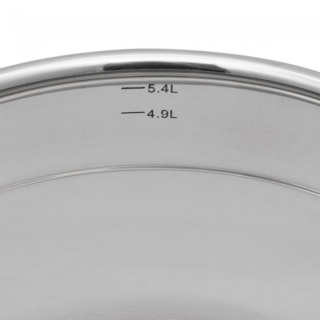 Resto Kitchenware Rigel 6.2 L Round Stainless steel Resto Kitchenware Rigel 6.2 L Round Stainless steel