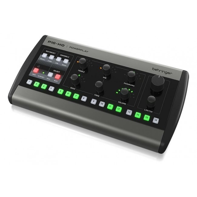 Behringer P16-HQ 16-channel digital personal mixer Behringer P16-HQ 16-channel digital personal mixer