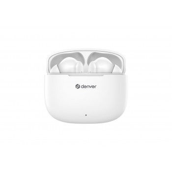 Denver TWE-48W Headset True Wireless Stereo (TWS) In-ear Calls/Music Bluetooth White