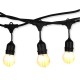 Garden garland V-TAC VT-713 15 m rope, 15 bulb holders E27 rubber + socket IP54 (SKU 3673) Black Garden garland V-TAC VT-713 15 m rope, 15 bulb holders E27 rubber + socket IP54 (SKU 3673) Black