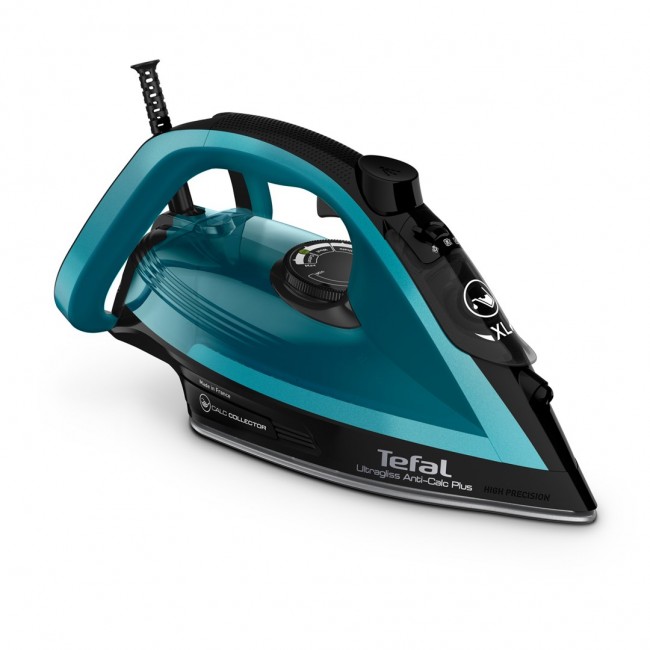 TEFAL | FV6832E0 | Steam Iron | 2800 W | Water tank capacity 270 ml | Continuous steam 50 g/min | Steam boost performance 260 g/min | Black/Blue TEFAL | FV6832E0 | Steam Iron | 2800 W | Water tank capacity 270 ml | Continuous steam 50 g/min | Steam boost performance 260 g/min | Black/Blue
