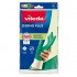 Vileda Dermo Plus L Gloves Green Cotton, Nitrile