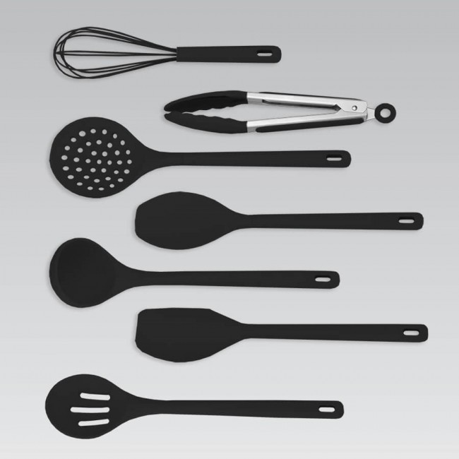 Kitchen utensils MAESTRO MR-1542-BLACK 8 elements Black Kitchen utensils MAESTRO MR-1542-BLACK 8 elements Black