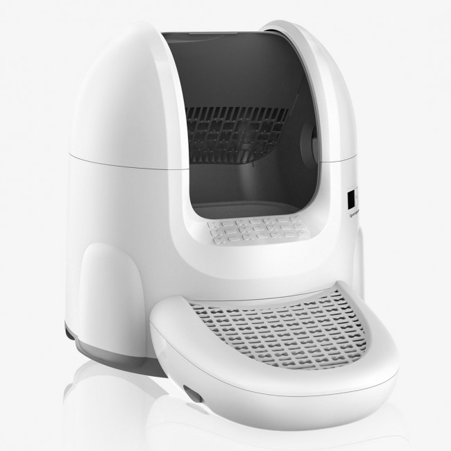 SPONGE Pet Litter Box - self-cleaning litter box
