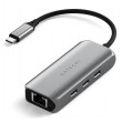 Satechi 4-In-1 USB-C Hub - mobile devices hub