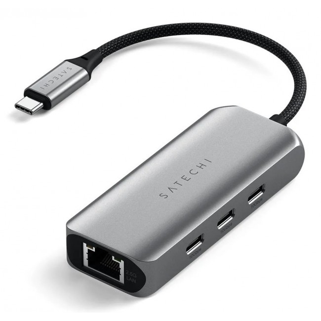 Satechi 4-In-1 USB-C Hub - mobile devices hub