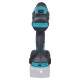Makita DDF490Z drill 1900 RPM Keyless 1.7 kg Blue, Black