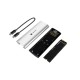 NATEC RHINO M.2 NVME LITE EXTERNAL SSD ENCLOSURE USB-C 3.2 GEN 2 ARCTIC SILVER