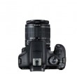 Canon EOS 2000D BK 18-55 IS II EU26 SLR Camera Kit 24.1 MP CMOS 6000 x 4000 pixels Black