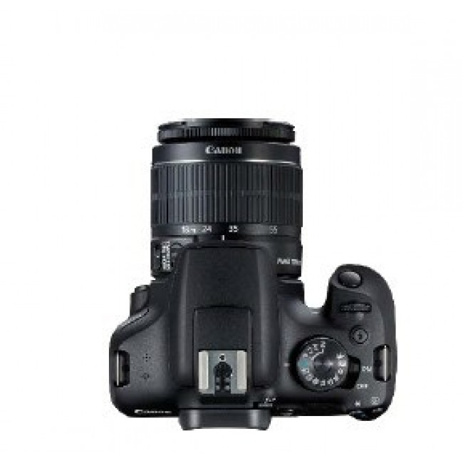 Canon EOS 2000D BK 18-55 IS II EU26 SLR Camera Kit 24.1 MP CMOS 6000 x 4000 pixels Black