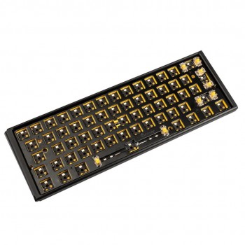Ducky One 3 Hot-Swap Barebone Mini keyboard Gaming USB US English Black
