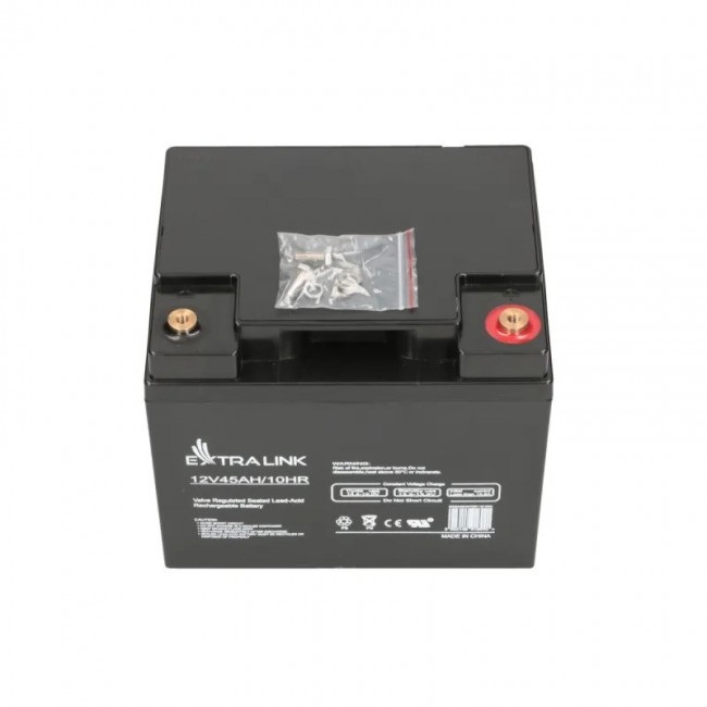 Extralink Accumulator AGM 12V 45Ah maintenance free