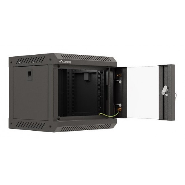 Lanberg WF11-3304-10B rack cabinet 4U Wall mounted rack Black Lanberg WF11-3304-10B rack cabinet 4U Wall mounted rack Black