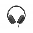 Logitech Zone Vibe Wireless Headset Head-band Calls/Music USB Type-C Bluetooth Graphite