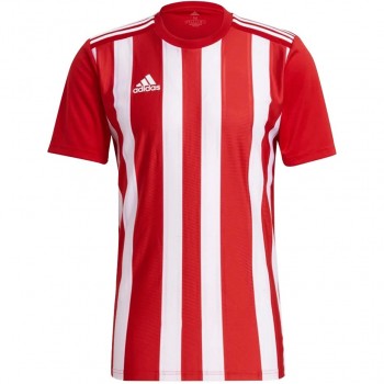 adidas Striped 21 Jersey Men's T-Shirt Red-White GN7624 S