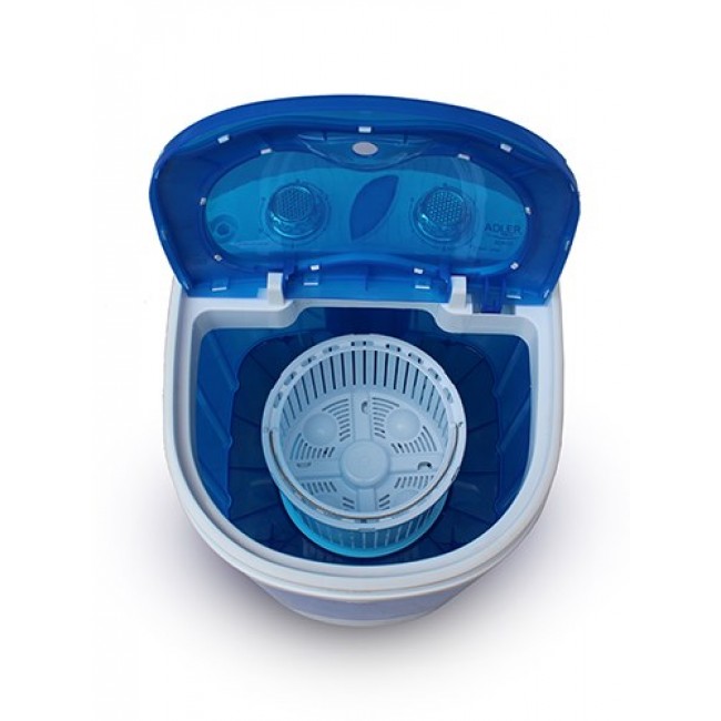 Adler AD 8051 washing machine Top-load 3 kg Blue, White Adler AD 8051 washing machine Top-load 3 kg Blue, White