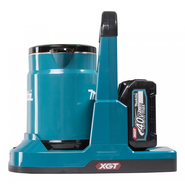Makita KT001GZ electric kettle 0.8 L Black, Blue