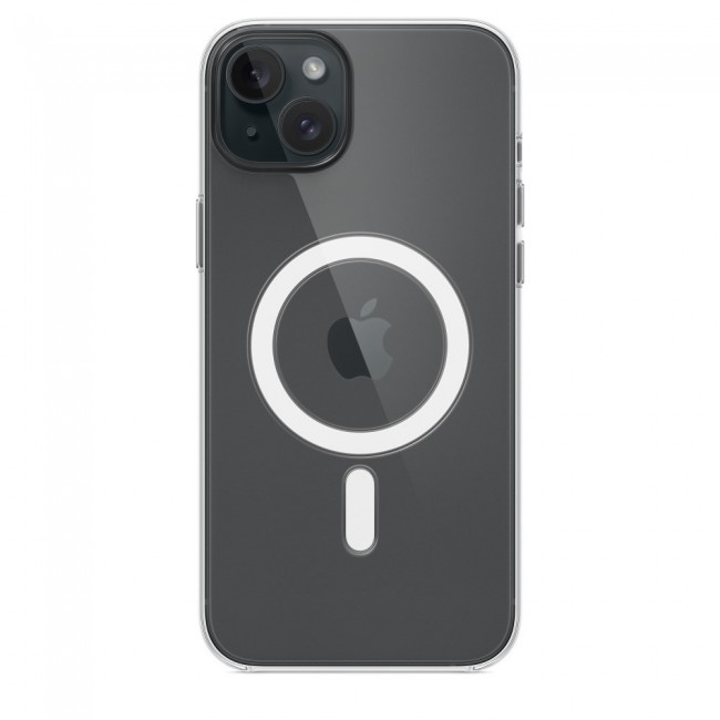 Apple iPhone 15 Plus Case with MagSafe - Transparent Apple iPhone 15 Plus Case with MagSafe - Transparent