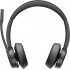 Poly Voyager 4320-M Microsoft Teams Certified Headset +BT700 dongle +Charging Stand