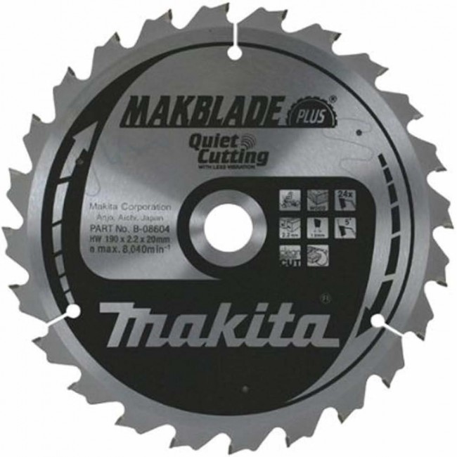 Makita D-46408 circular saw blade 1 pc(s) Makita D-46408 circular saw blade 1 pc(s)