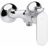 Wall-mounted shower mixer - 10 cm spacing
