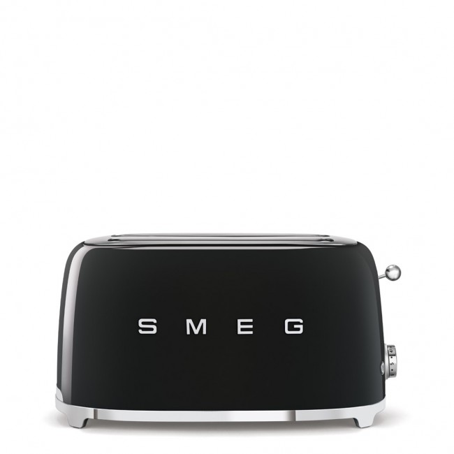 Smeg TSF02BLEU Toaster, 4 slice, black, metal body Smeg TSF02BLEU Toaster, 4 slice, black, metal body