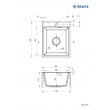1-bowl granite sink