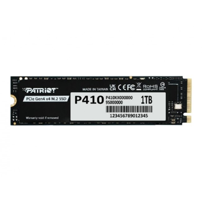 SSD Patriot Viper P410 M.2 PCI-Ex4 NVMe 1.4 1TB 5GB/s (P410P1TBM28H)