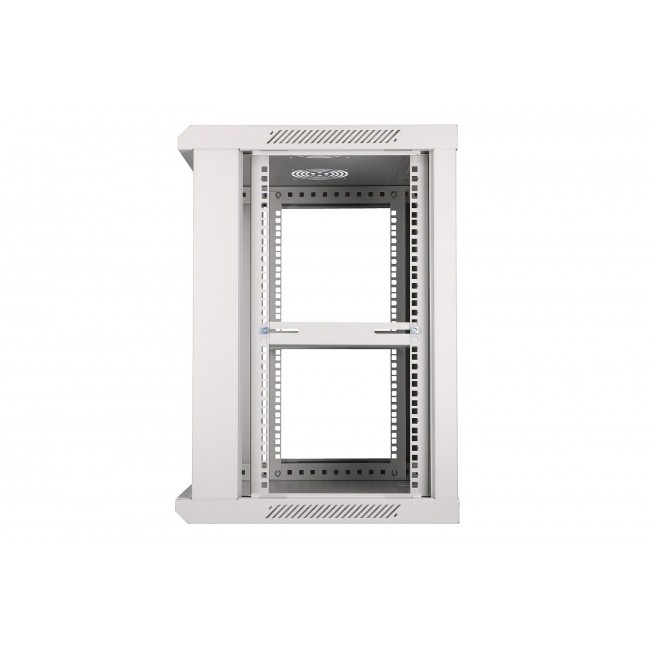 Extralink Rackmount cabinet 12U 600x450 Gray wall mounted