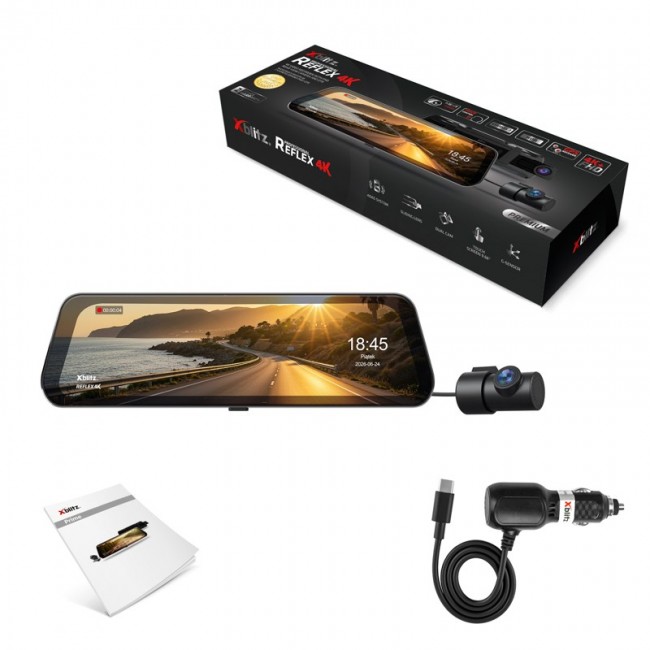 XBLITZ REFLEX 4K DVR 4K HDR PREMIUM CON C MARA DE MARCHA ATR S, WI-FI Y GPS XBLITZ REFLEX 4K DVR 4K HDR PREMIUM CON C MARA DE MARCHA ATR S, WI-FI Y GPS