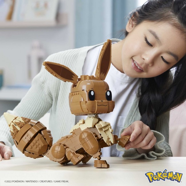 MEGA Pok mon Construx Jumbo Eevee Building Set MEGA Pok mon Construx Jumbo Eevee Building Set