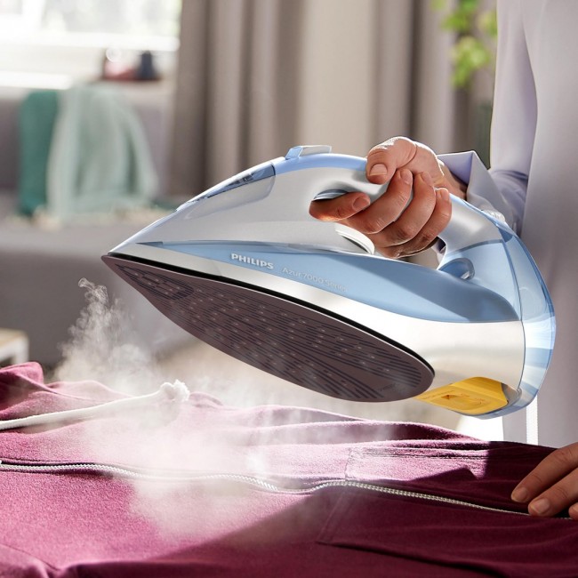 Philips 7000 series DST7011/20 iron Steam iron SteamGlide Plus soleplate 2600 W Blue